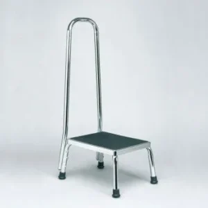 Escalón con barandilla